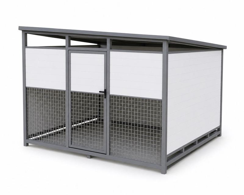 Caseta para perro fabricada a medida